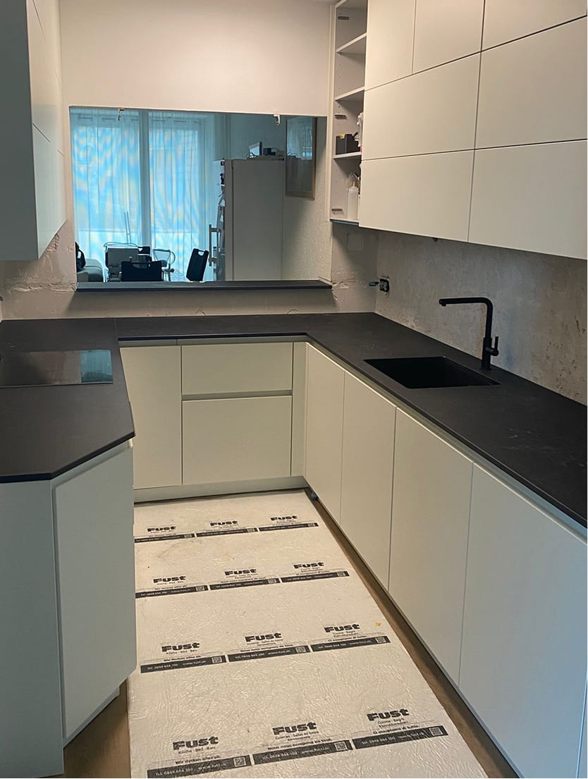 Savoy Verre Keramik Arbeitsplatte Referenz 05